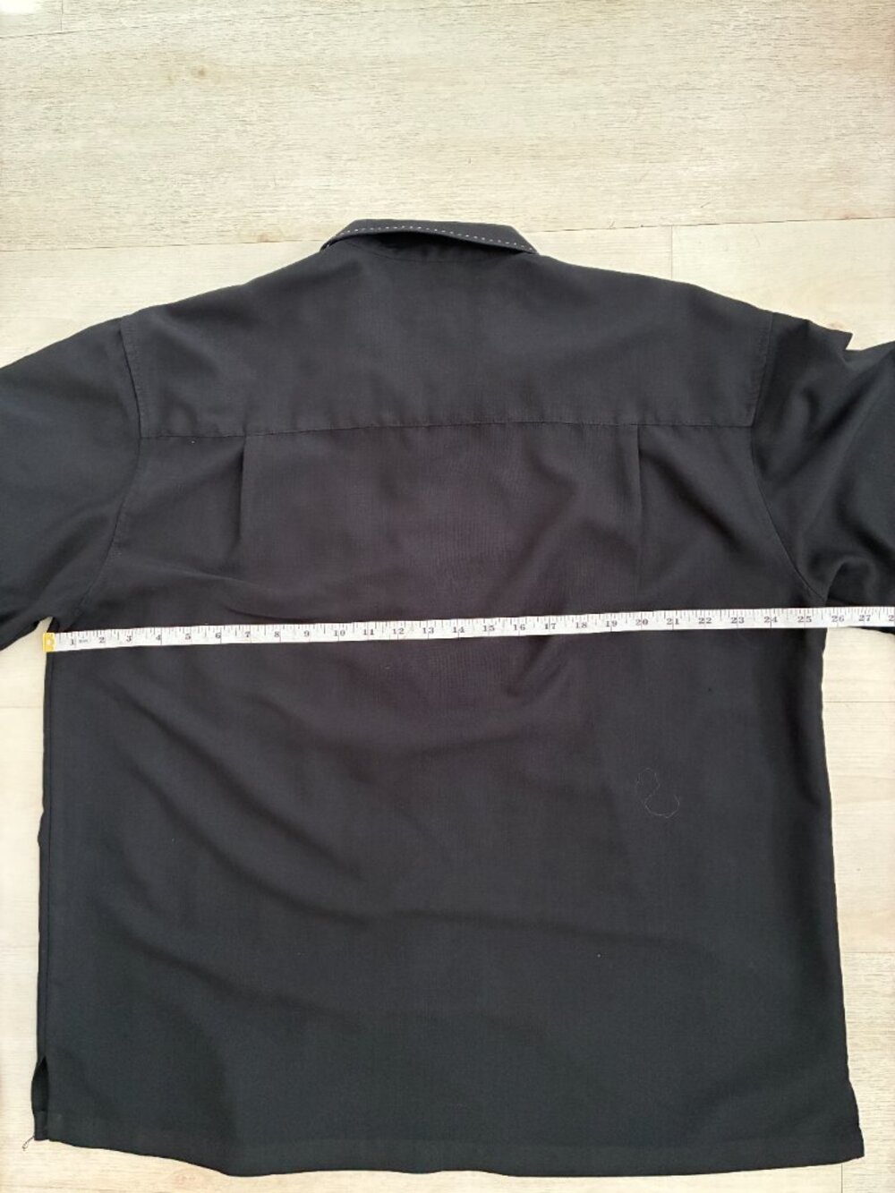 Havana Jack's Cafe Palm Tree Paneled Men's Camp Shirt Black Tan Cream Size XXL - Picture 4 of 7